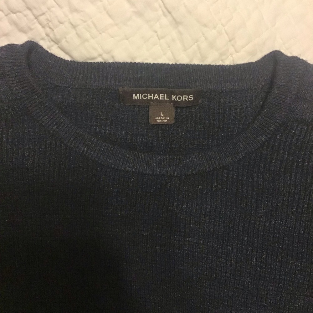 𝅺Michael Kors dark blue sweater - Picture 4 of 4